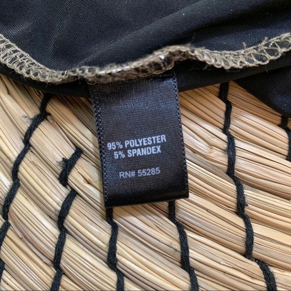 Express || Gold Chain Trimmed Neckline Moto Tank Cami Top S - Picture 5 of 12